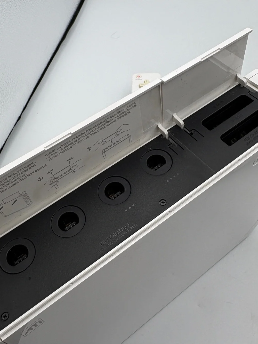 Nintendo Wii Console with White Remote and AV Cables